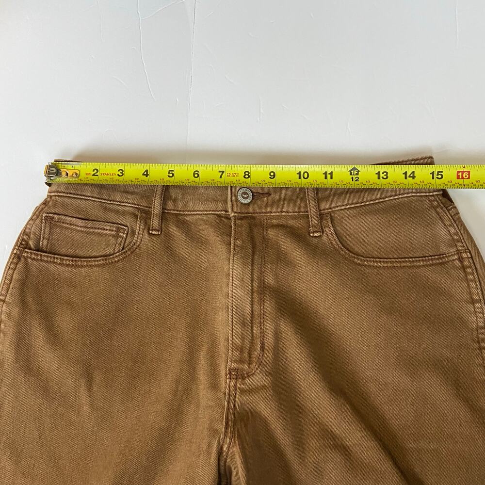 Hollister Women's Brown Curvy High Rise Mom Jeans W 30 - Picture 7 of 10